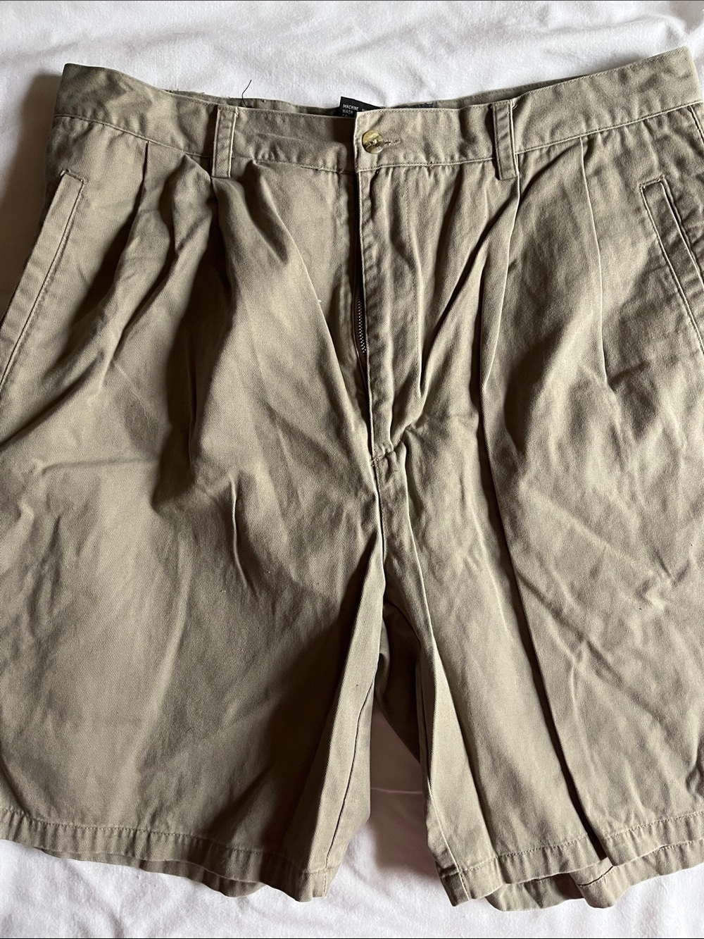 Tabasco Men's Khaki Flat Front Shorts